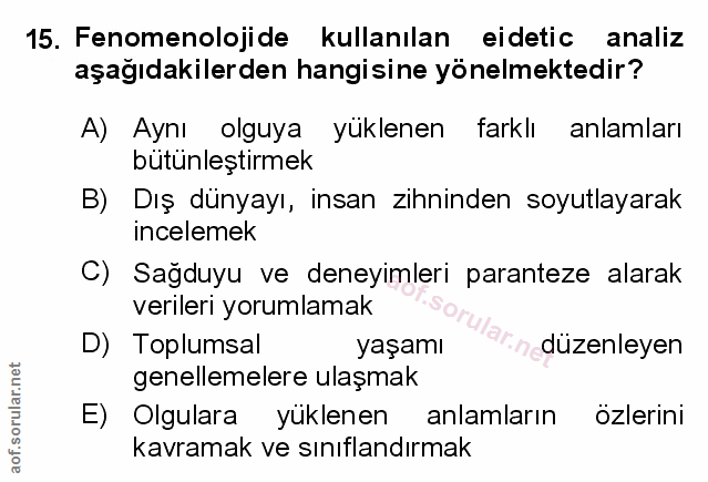 Soru 15