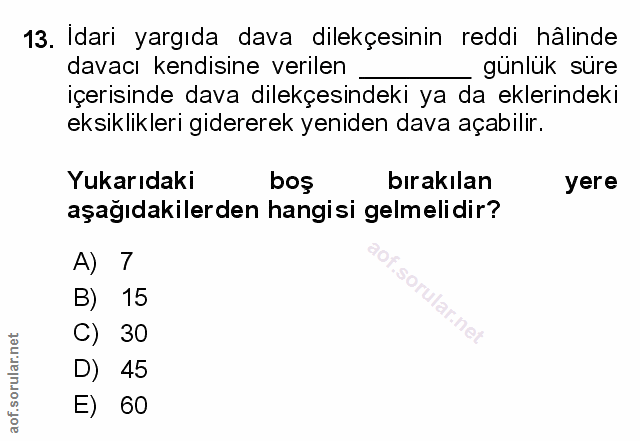 Soru 13