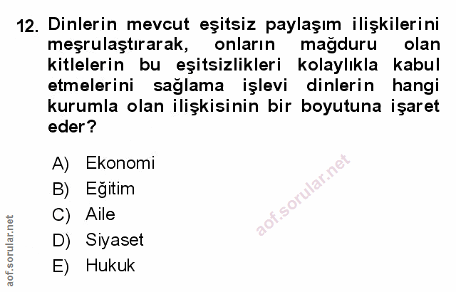 Soru 12