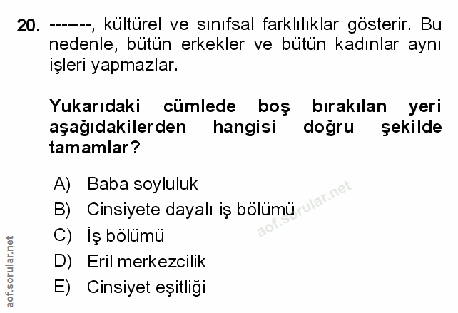 Soru 20