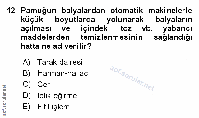 Soru 12