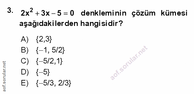 Soru 3