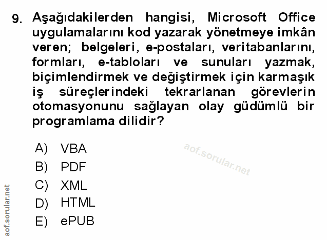 Soru 9