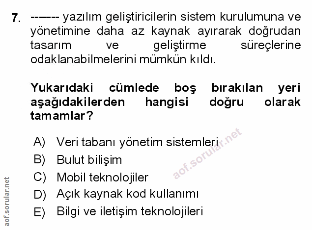 Soru 7