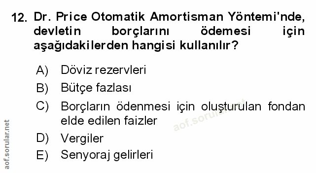 Soru 12