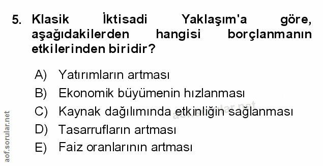 Soru 5