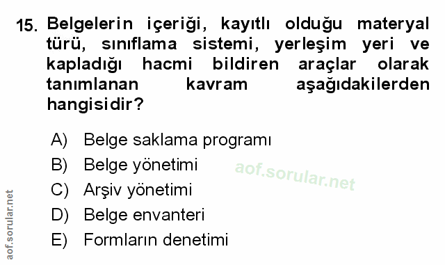 Soru 15