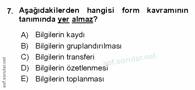 Soru 7