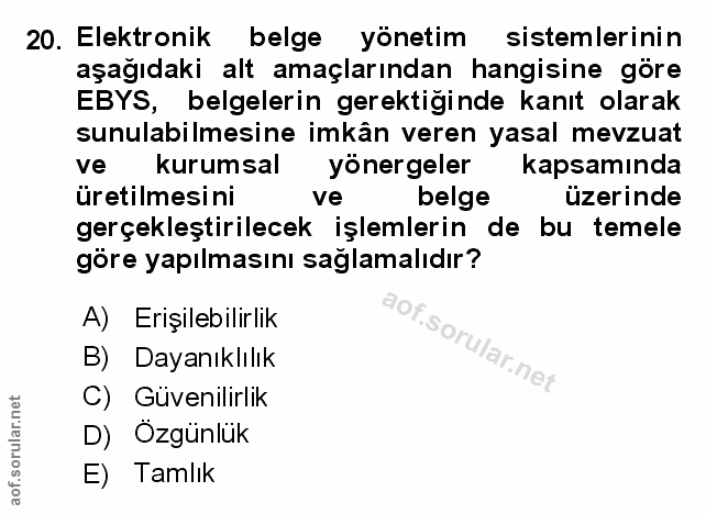 Soru 20