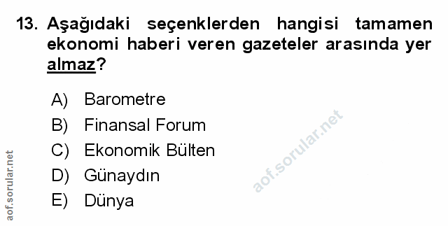 Soru 13