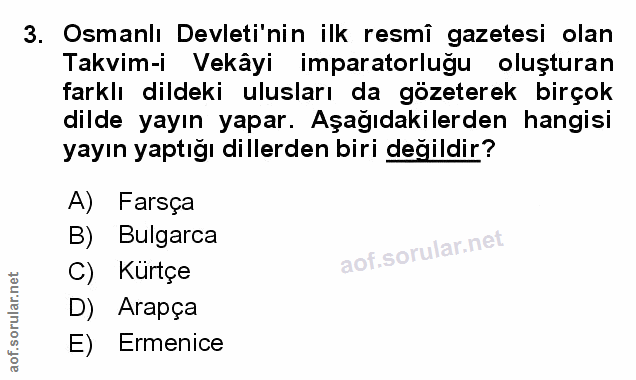 Soru 3