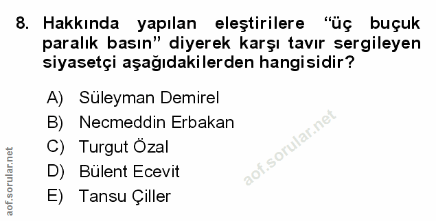 Soru 8