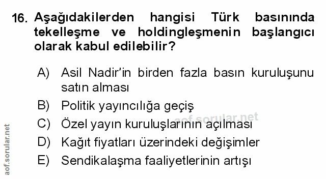 Soru 16