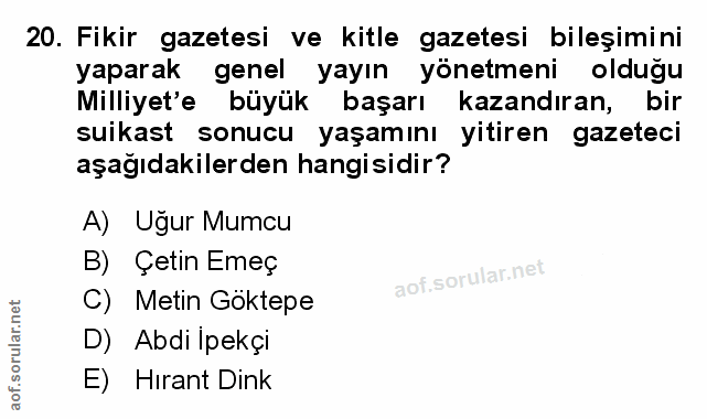 Soru 20