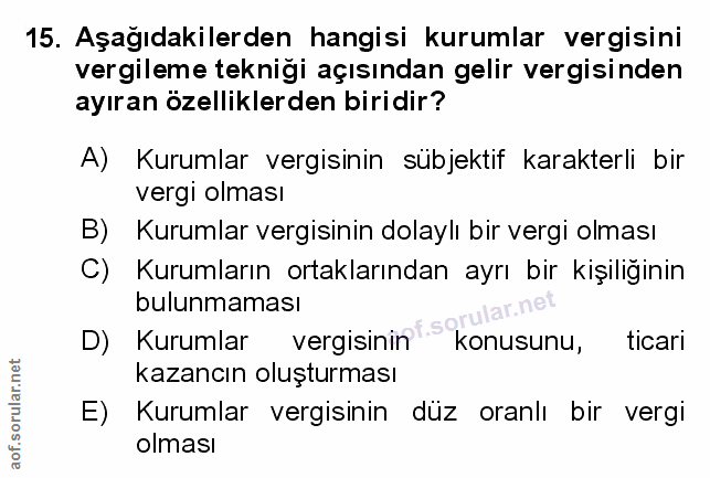 Soru 15