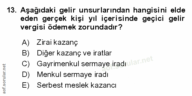 Soru 13