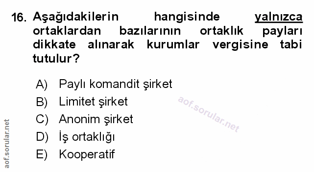 Soru 16