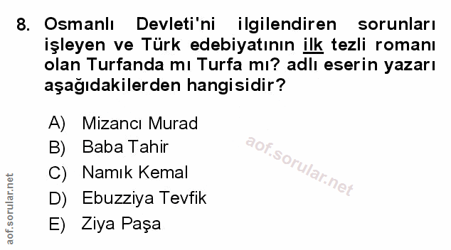 Soru 8