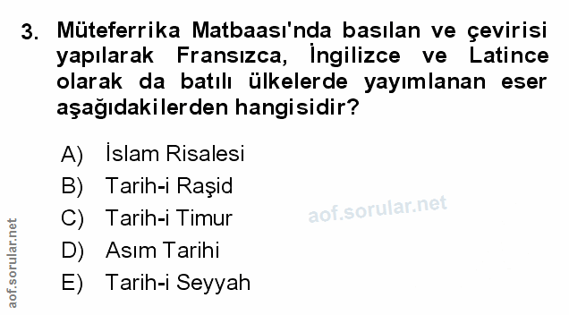 Soru 3