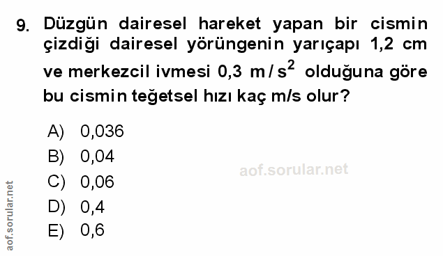 Soru 9