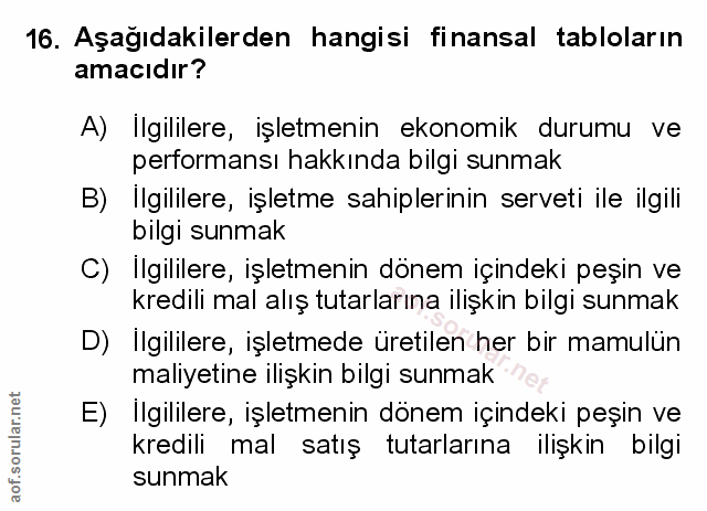 Soru 16