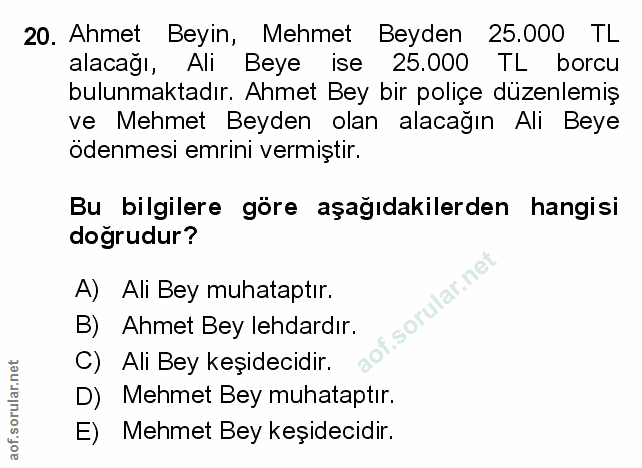 Soru 20