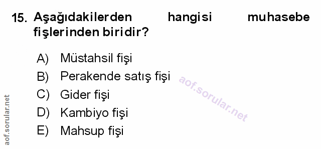Soru 15