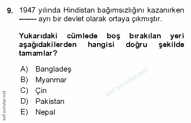 Soru 9