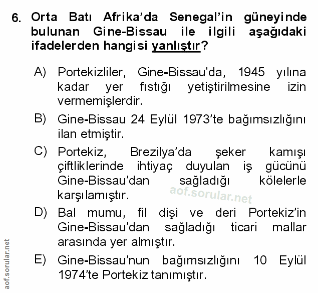 Soru 6