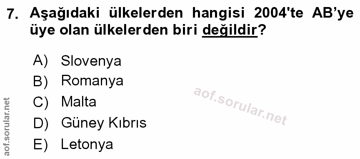 Soru 7