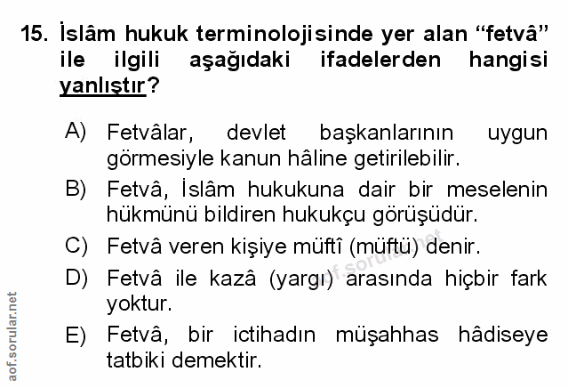 Soru 15