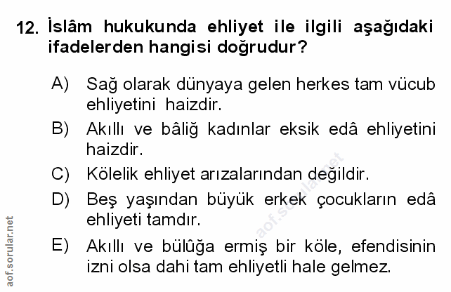 Soru 12