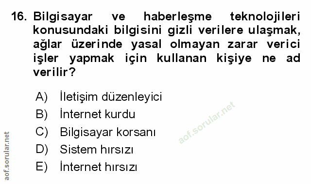 Soru 16