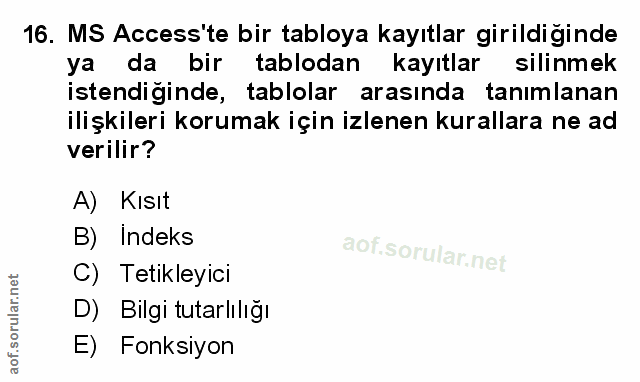 Soru 16