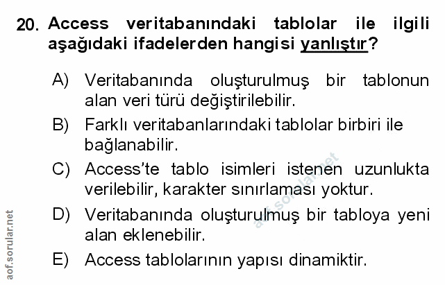 Soru 20