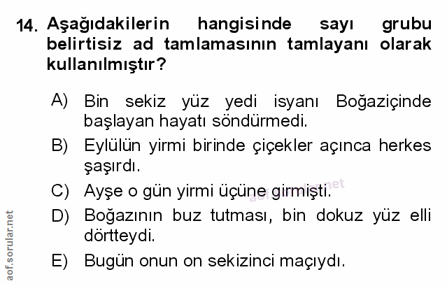 Soru 14
