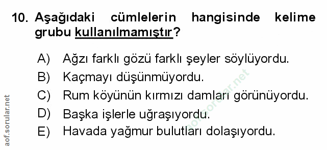 Soru 10