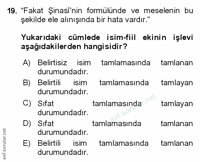 Soru 19