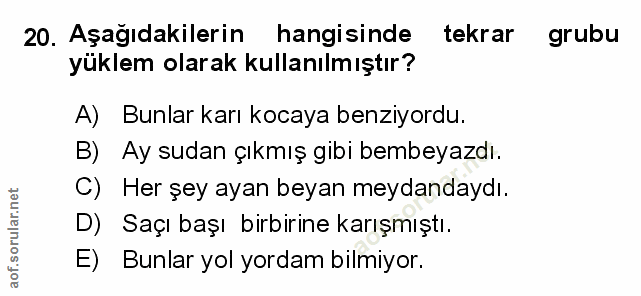 Soru 20