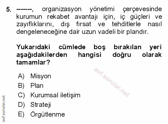 Soru 5