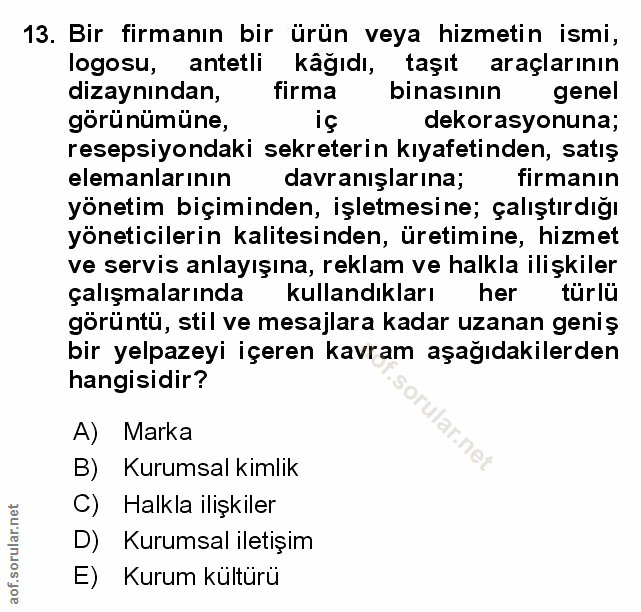 Soru 13