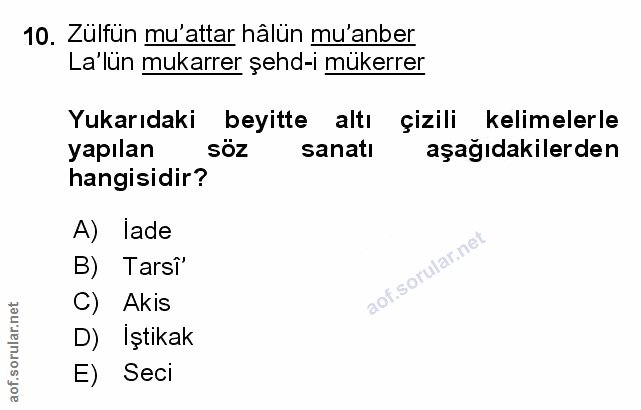 Soru 10