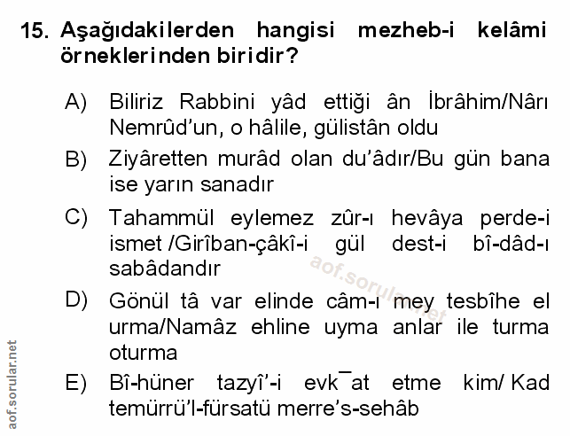 Soru 15