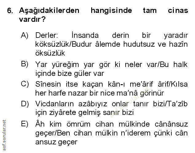 Soru 6