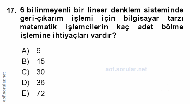 Soru 17