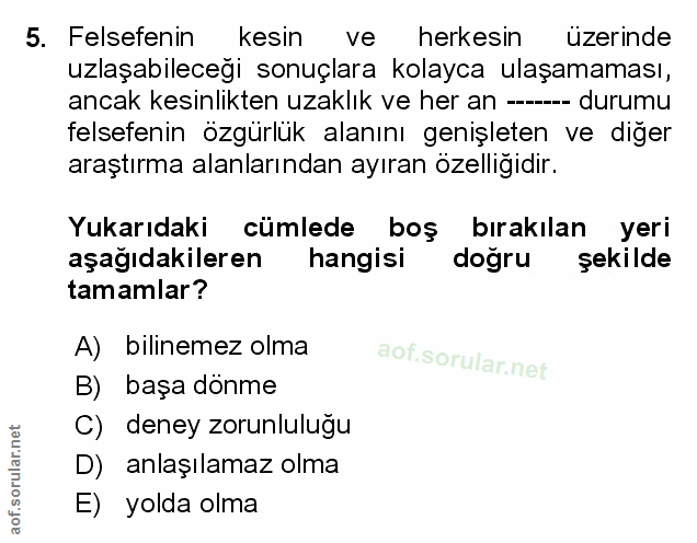 Soru 5