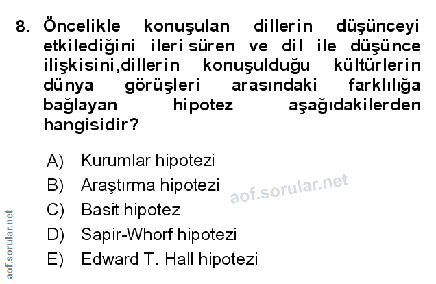 Soru 8
