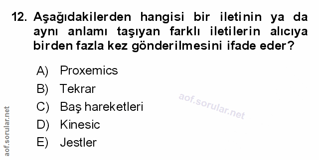 Soru 12