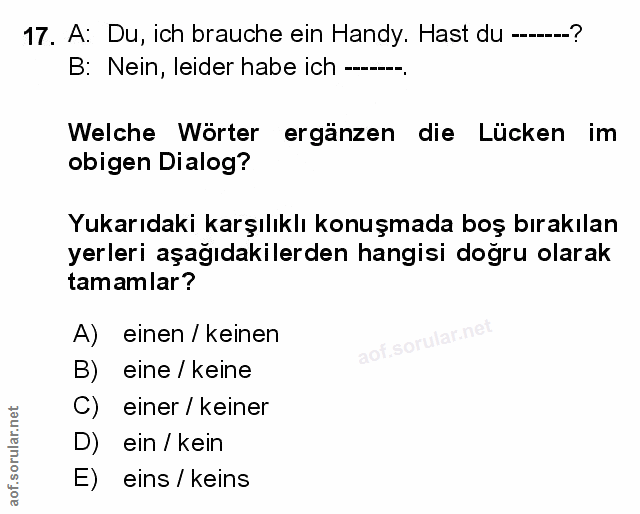 Soru 17