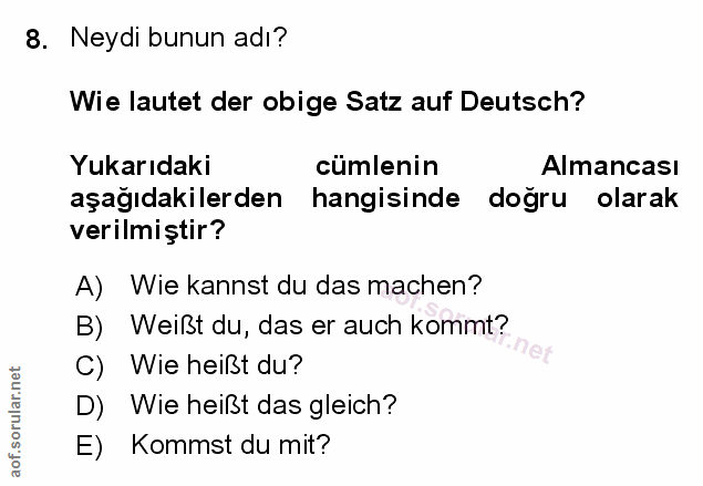 Soru 8
